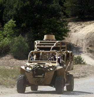 MRZR with radome